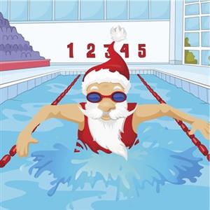 Swim with Santa