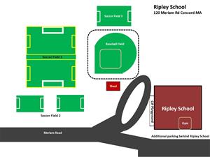 Ripley School Field Layout 2021